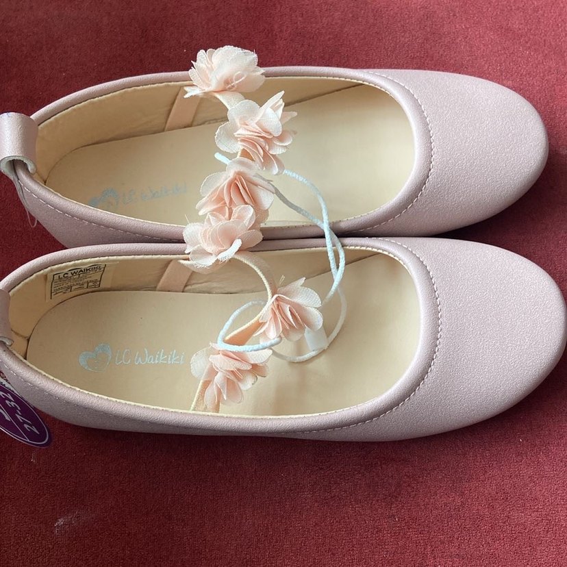 Lcw Pembe Kız Çocuk Fırfırlı Babet - Görsel 2