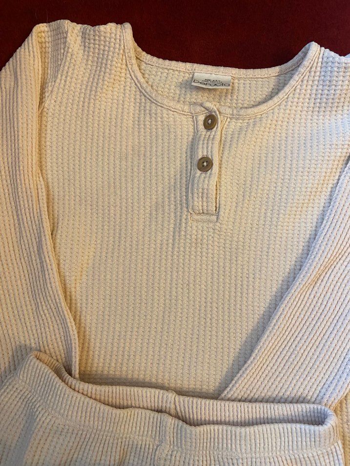 Defacto Kız Çocuk Pamuklu Basic Eşofman Takımı - Görsel 2