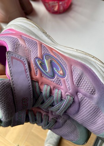 Kız Çocuk Mor Skechers Spor Ayakkabı - Görsel 7