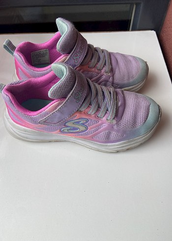 Kız Çocuk Mor Skechers Spor Ayakkabı - Görsel 2