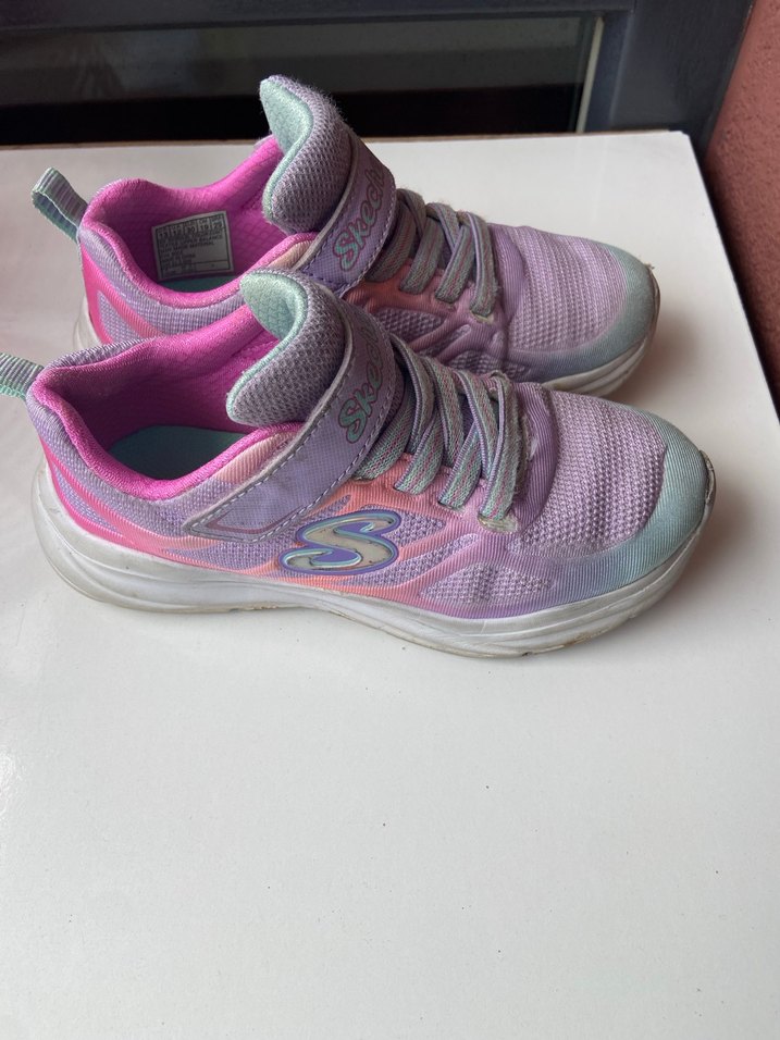 Kız Çocuk Mor Skechers Spor Ayakkabı - Görsel 2