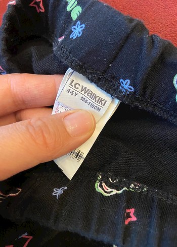 Lcw Renkli Desenli Kız Tayt - Görsel 3