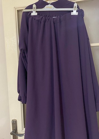 Mor Uzun Kollu Kadın ikili takım - Görsel 6