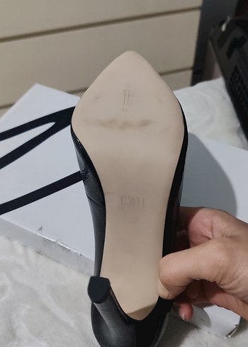 İnci siyah stiletto - Görsel 6