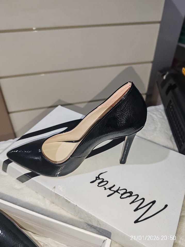 İnci siyah stiletto - Görsel 5