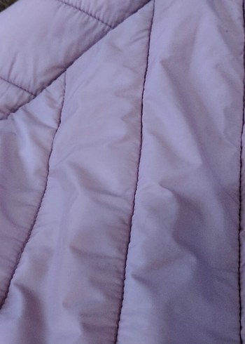 Pembe Kürklü Kız Kışlık Mont - Görsel 3