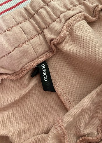 Pembe Pamuklu Hamile Mini Şort - Görsel 6