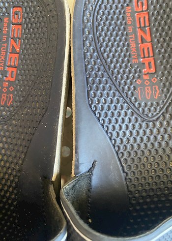 Erkek Spor Terlik Kaydırmaz Bantlı Mavi Gri - Görsel 2