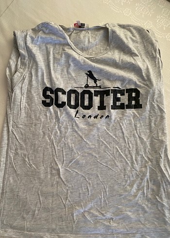 Gri Baskılı Hamile Tişörtü, Kısa Kollu, Rahat Kesim - Görsel 2