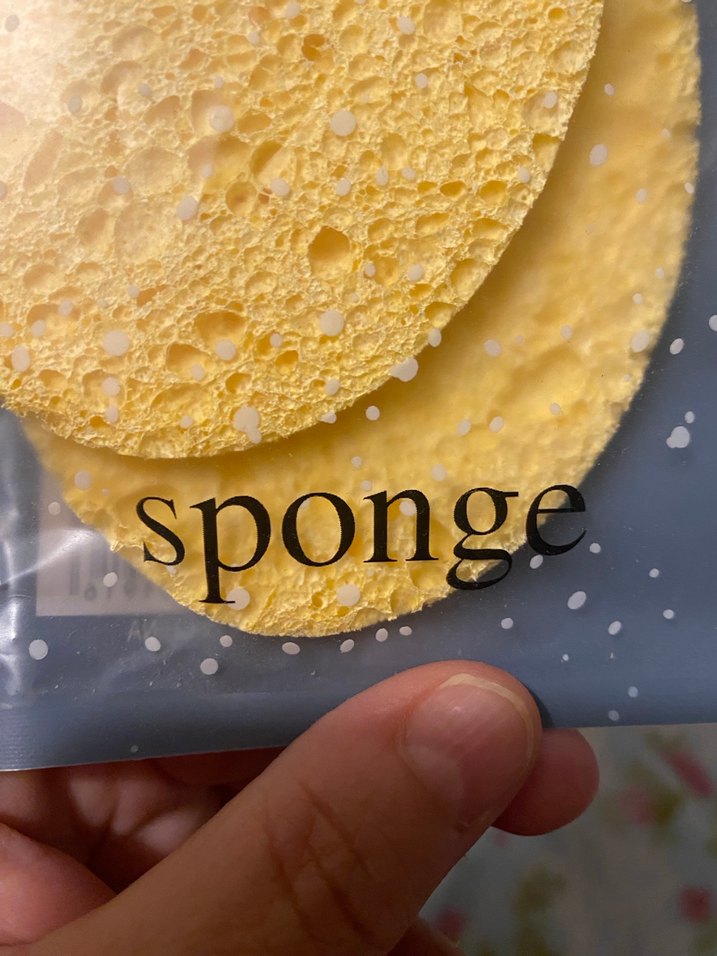 Ocean Sarı Parlak Cilt Temizleme Süngeri - Görsel 2