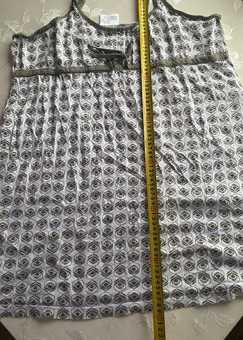 Gri Askılı Hamile ve Emzirme Gecelik c&a - Görsel 6