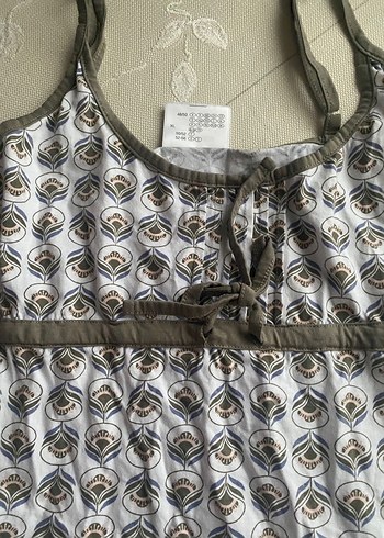 Gri Askılı Hamile ve Emzirme Gecelik c&a - Görsel 2