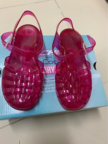 MEDUSE fusya pembe JELLY SANDALET DENİZ AYAKKABİSİ 31 no