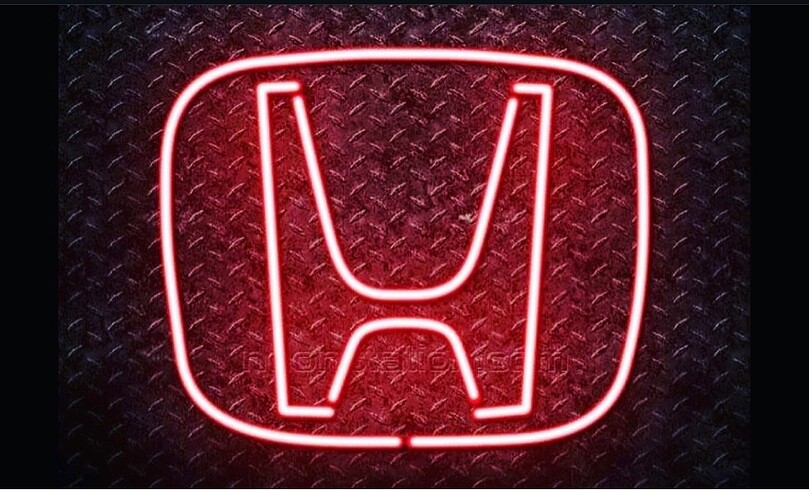 HONDA NEON LED TABLO