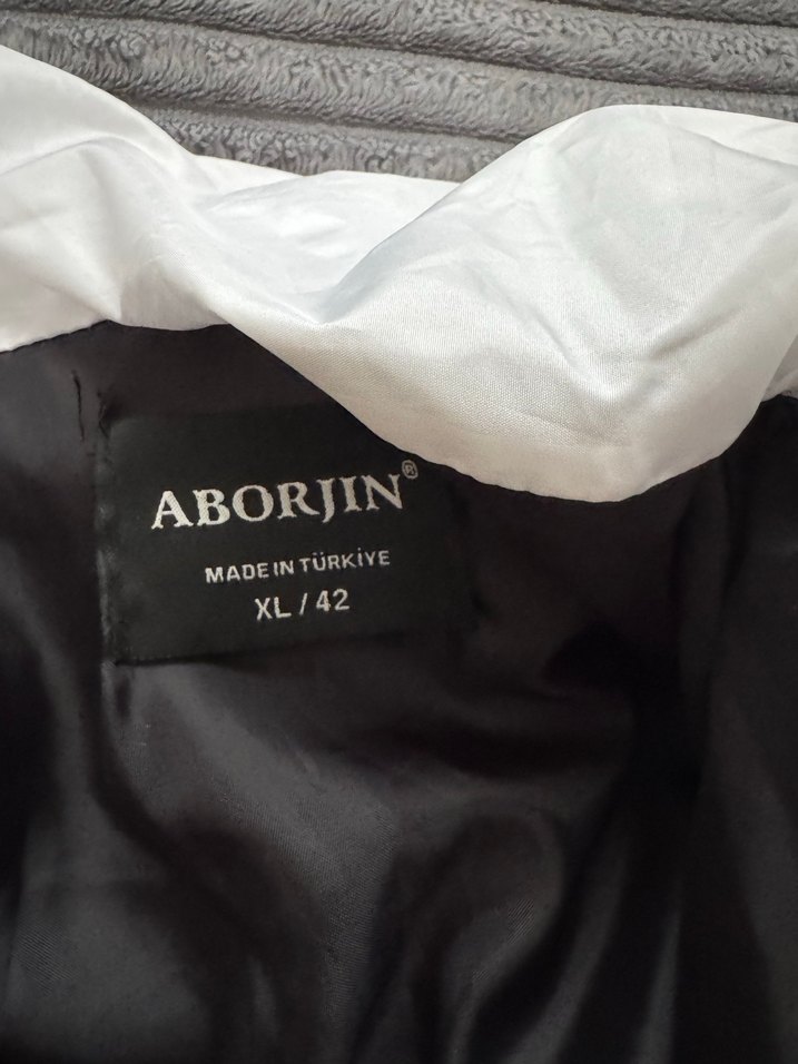 Beyaz Midi Kadın Kışlık Mont - Görsel 2