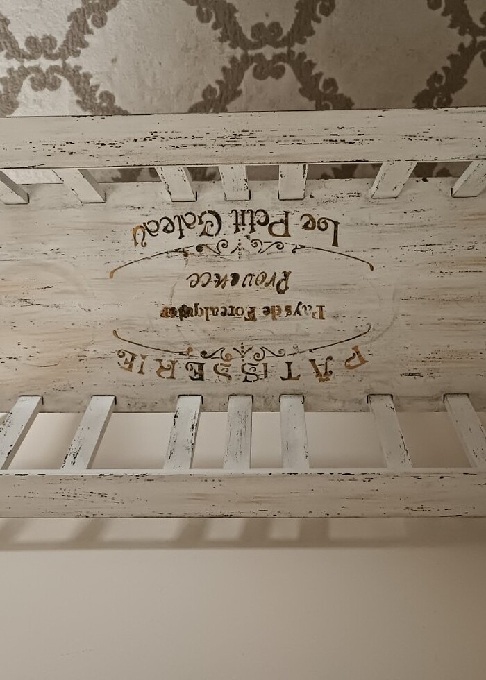 iki katli ahsap çiçeklik  - Görsel 4