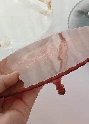 Beden kırmızı Renk Sunum tepsisi