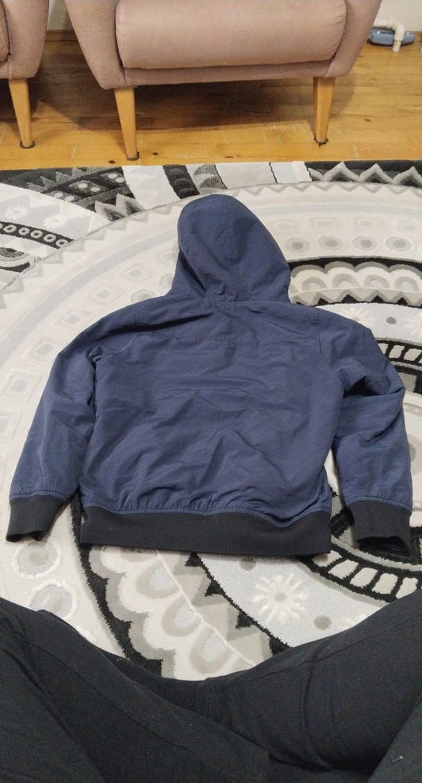 ZARA orginal unisex Çocuk Kapüşonlu mont kaban sıfırdan farksız - Görsel 3