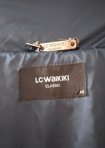 LCW bayan lacivert kaban sıfır gibi hatasız 40 beden sıcak tutar - Görsel 6