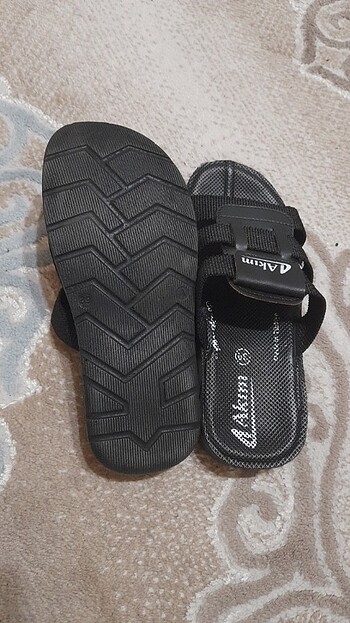 Erkek akım terlik sıfır ürün 39 numara  - Görsel 3