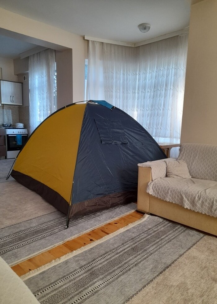 6 kişilik yazlık kamp çadırı sıfır ürün  - Görsel 3