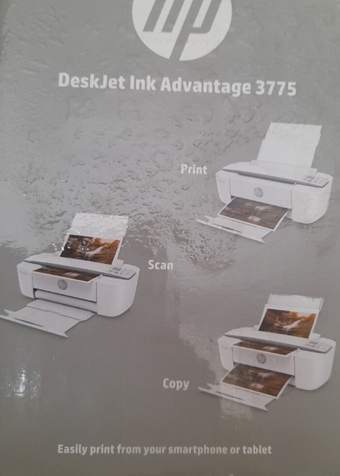 Hp 3775 model WİFİ laser yazıcı tarayıcı fotokopi sıfır ürün  - Görsel 4