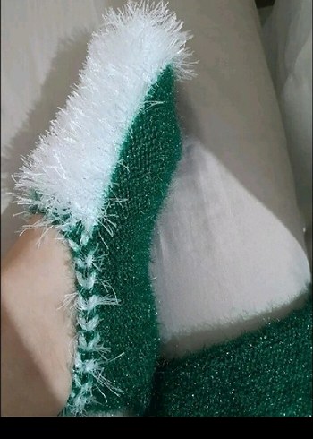 Yeşil Nakışlı patik - Görsel 2