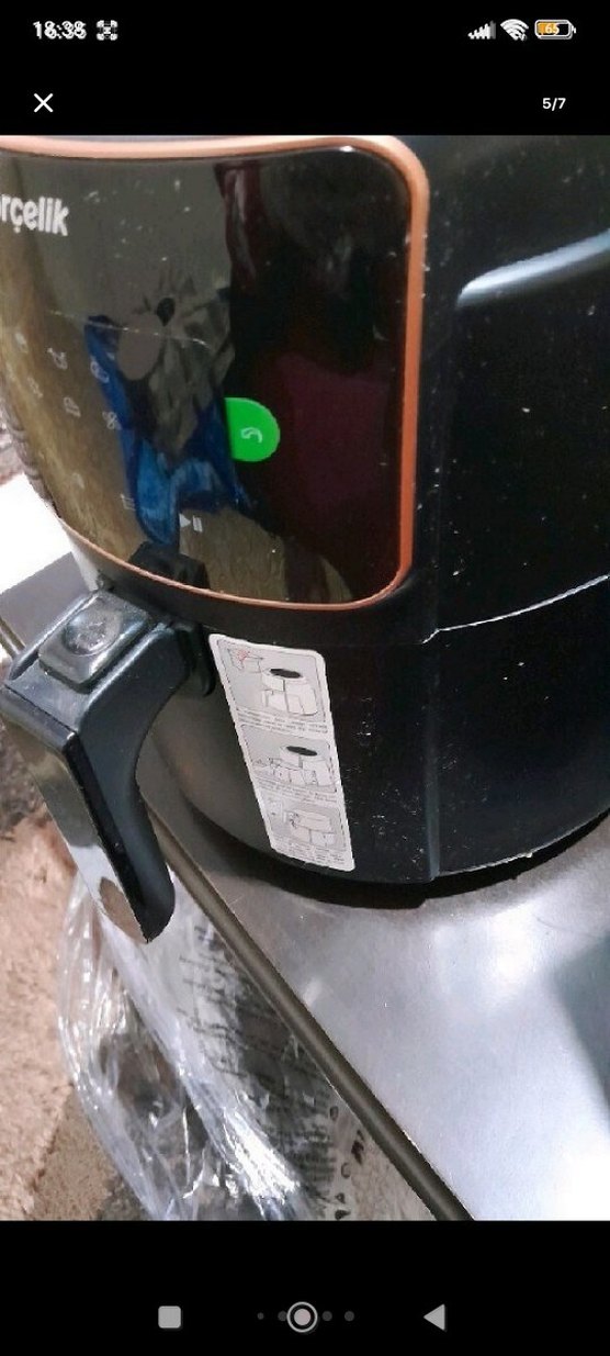 Arçelik Gurme Siyah airfry. - Görsel 5