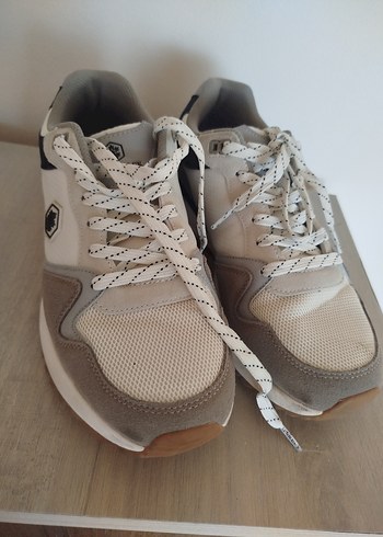 Bej Timberjack Bağcıklı Kadın Spor Ayakkabı - Görsel 6