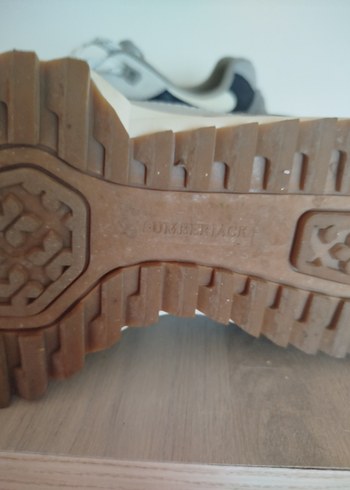 Bej Timberjack Bağcıklı Kadın Spor Ayakkabı - Görsel 4