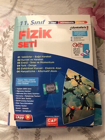 Çap 11. Sınıf fizik seti