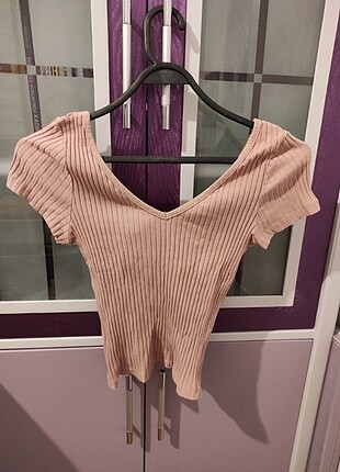 Addax Pudra pembe mini üst