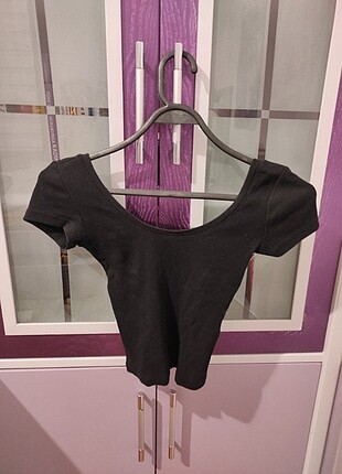 H&M H&m siyah mini üst