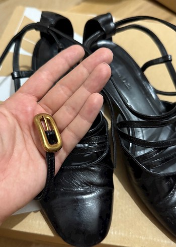 Siyah Massimo Dutti Ayakkabı - Görsel 3