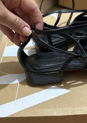 Siyah Massimo Dutti Ayakkabı - Görsel 7