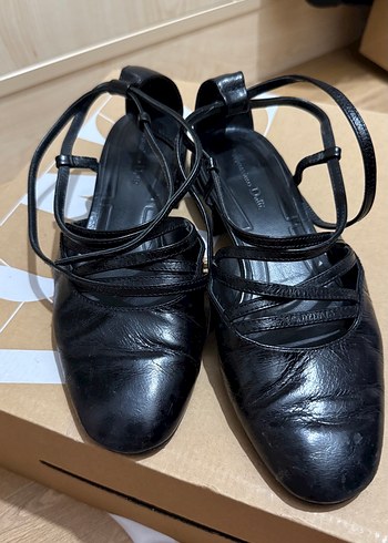 Siyah Massimo Dutti Ayakkabı - Görsel 2