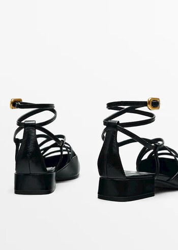 Siyah Massimo Dutti Ayakkabı - Görsel 6