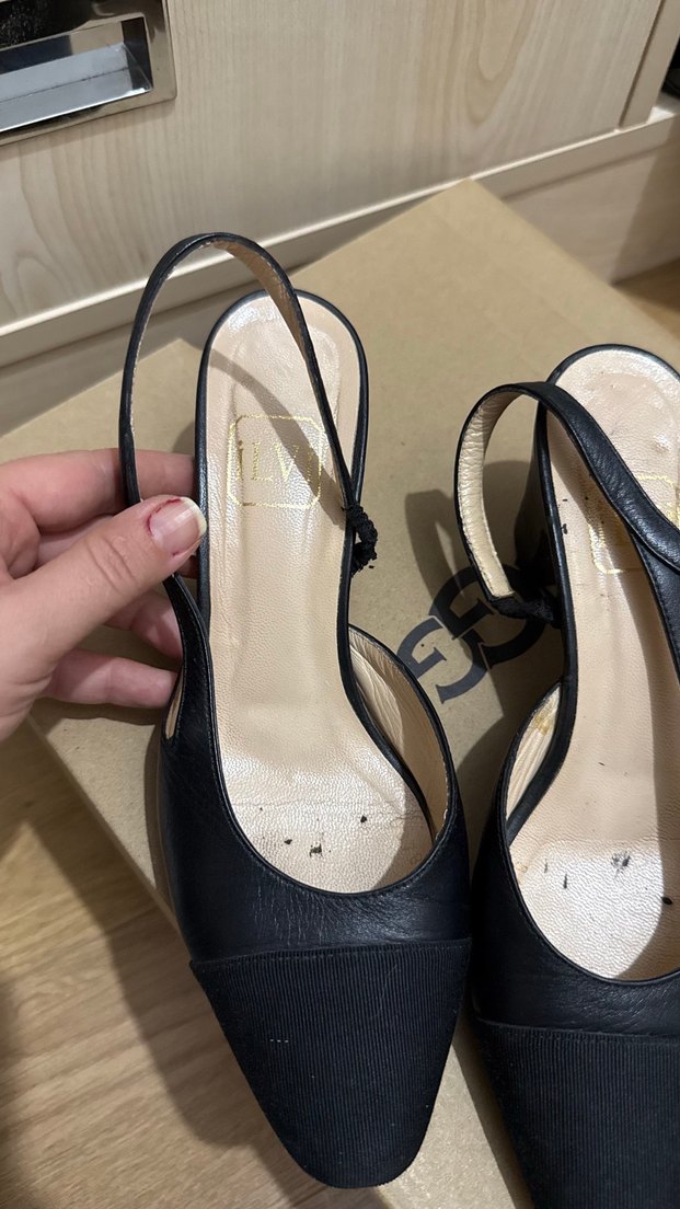 Klasik Siyah Tokalı Topuklu Kadın Ayakkabı - Görsel 2