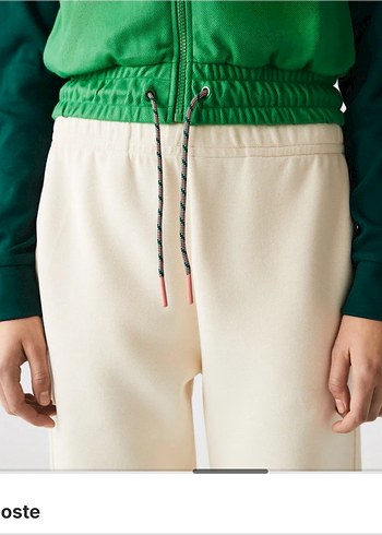 Lacoste Renkli Bloklu Kadın Fermuarlı Sweatshirt - Görsel 2