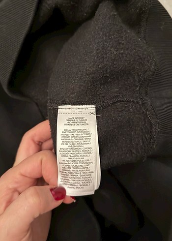 Siyah Polo Baskılı Rahat Sweatshirt - Görsel 2