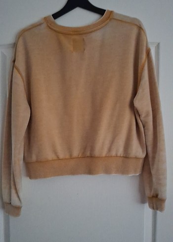 Diğer Bej Kadın Oversize Sweatshirt