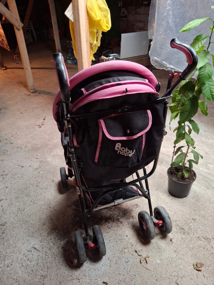 Pembe Bebek Arabası - Görsel 4