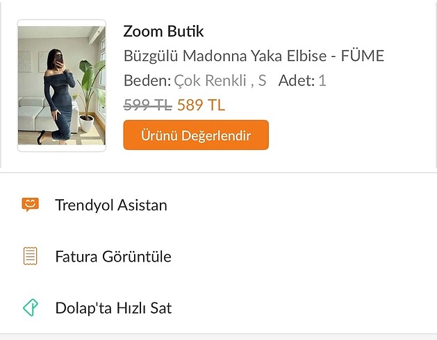 Diğer büzgülü elbise