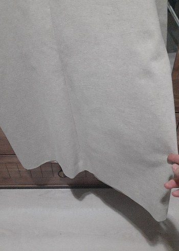 Bej rengi Regular bol kesim Kadın Blazer Ceket - Görsel 9