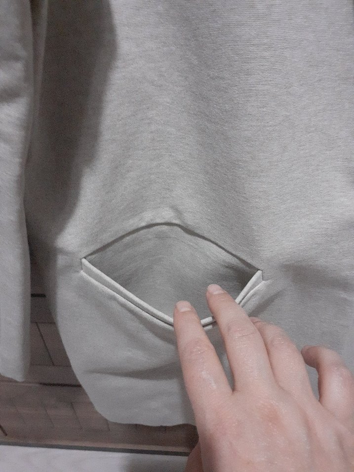 Bej rengi Regular bol kesim Kadın Blazer Ceket - Görsel 4