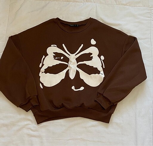 Shein kahverengi sweatshirt