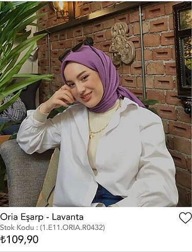 Emproyal ipek pamuk eşarp lavanta