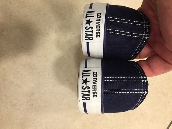 37 Beden lacivert Renk Converse sneckers jel taban rahatlığı