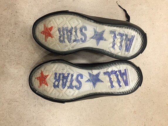 37 Beden Converse sneckers jel taban rahatlığı