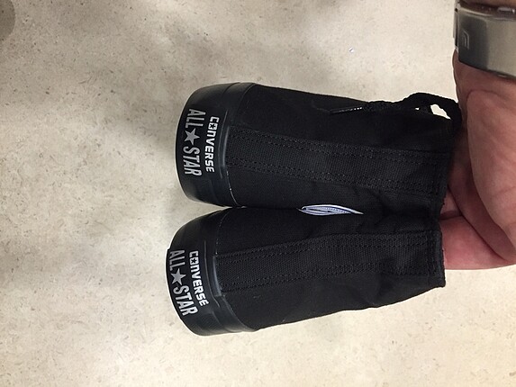 42 Beden siyah Renk Converse sneckers jel taban rahatlığı